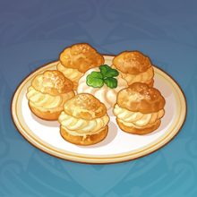 原神膨膨泡芙是什么食物 原神图鉴介绍 原神膨膨泡芙是什么食物 原神图鉴介绍