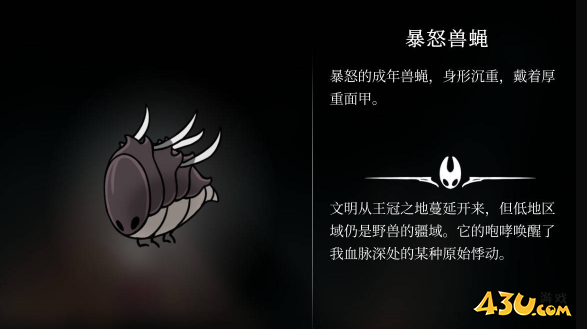 空洞骑士丝之歌暴怒兽蝇在哪里 猎人日志解锁图鉴