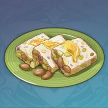 原神枣椰蜜糖是什么食物 原神图鉴介绍