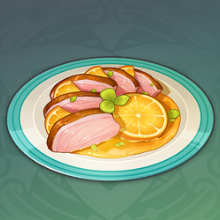 原神桔香鸭胸肉是什么食物 原神图鉴介绍