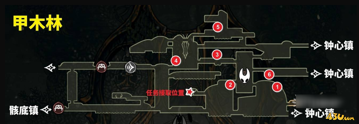 空洞骑士丝之歌花芯位置任务怎么做 支线任务攻略