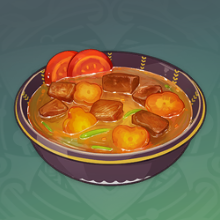 原神稠汁蔬菜炖肉是什么食物 原神图鉴介绍